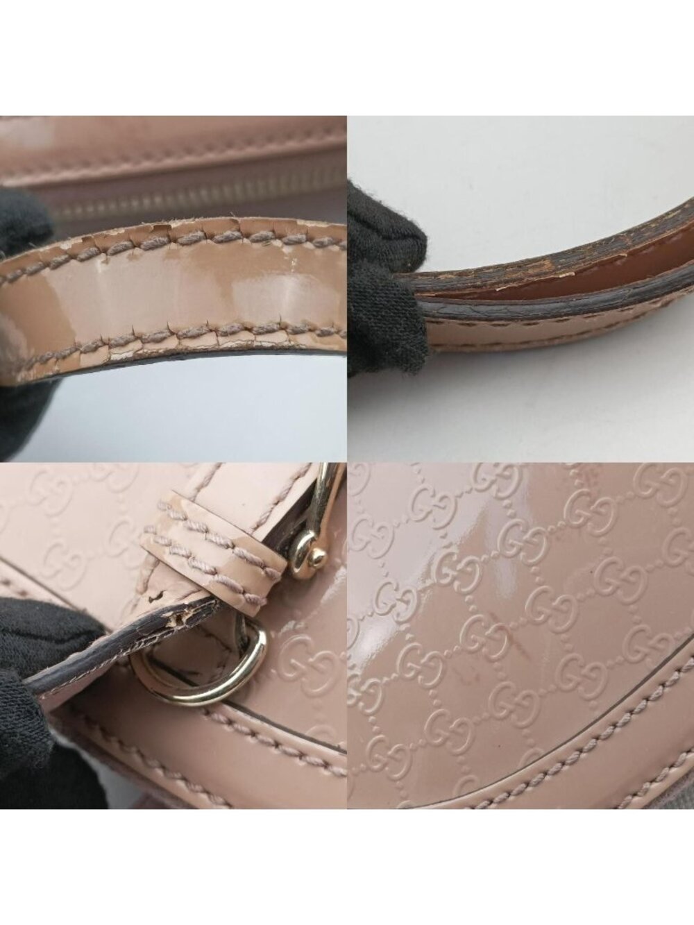 Gucci Micro Guccissima Beige Patent - Picture 16 of 16